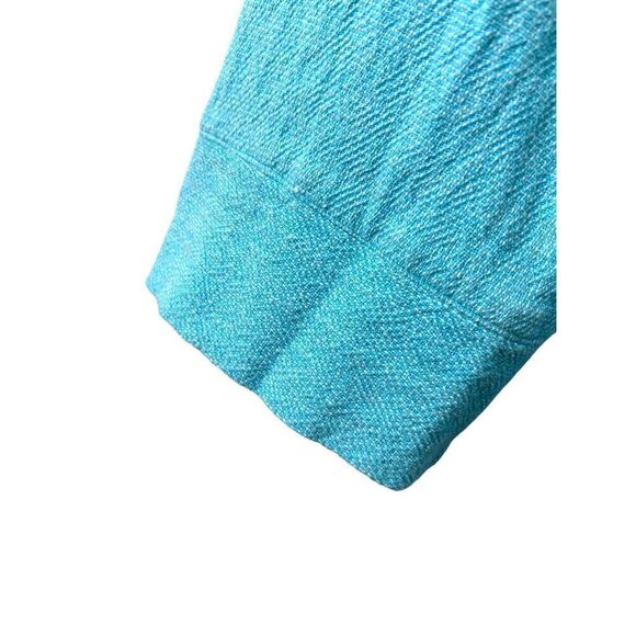 Toofan aqua blue 100% cotton tunic with pockets 2X - Picture 5 of 9